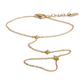 Starlight Gold Hand Chain - ILLUSIVE JEWELS