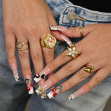Starlight Gold Ring - ILLUSIVE JEWELS