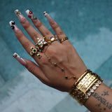 Starlight Gold Ring - ILLUSIVE JEWELS