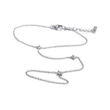Starlight Silver Hand Chain - ILLUSIVE JEWELS