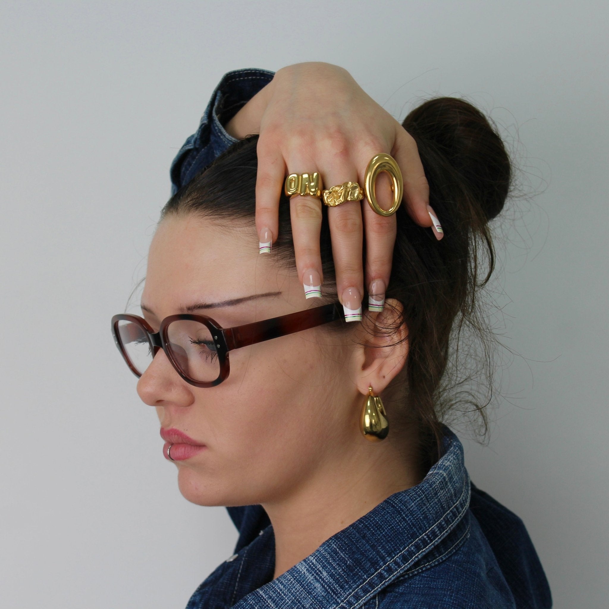 Thea Gold Ring - ILLUSIVE JEWELS