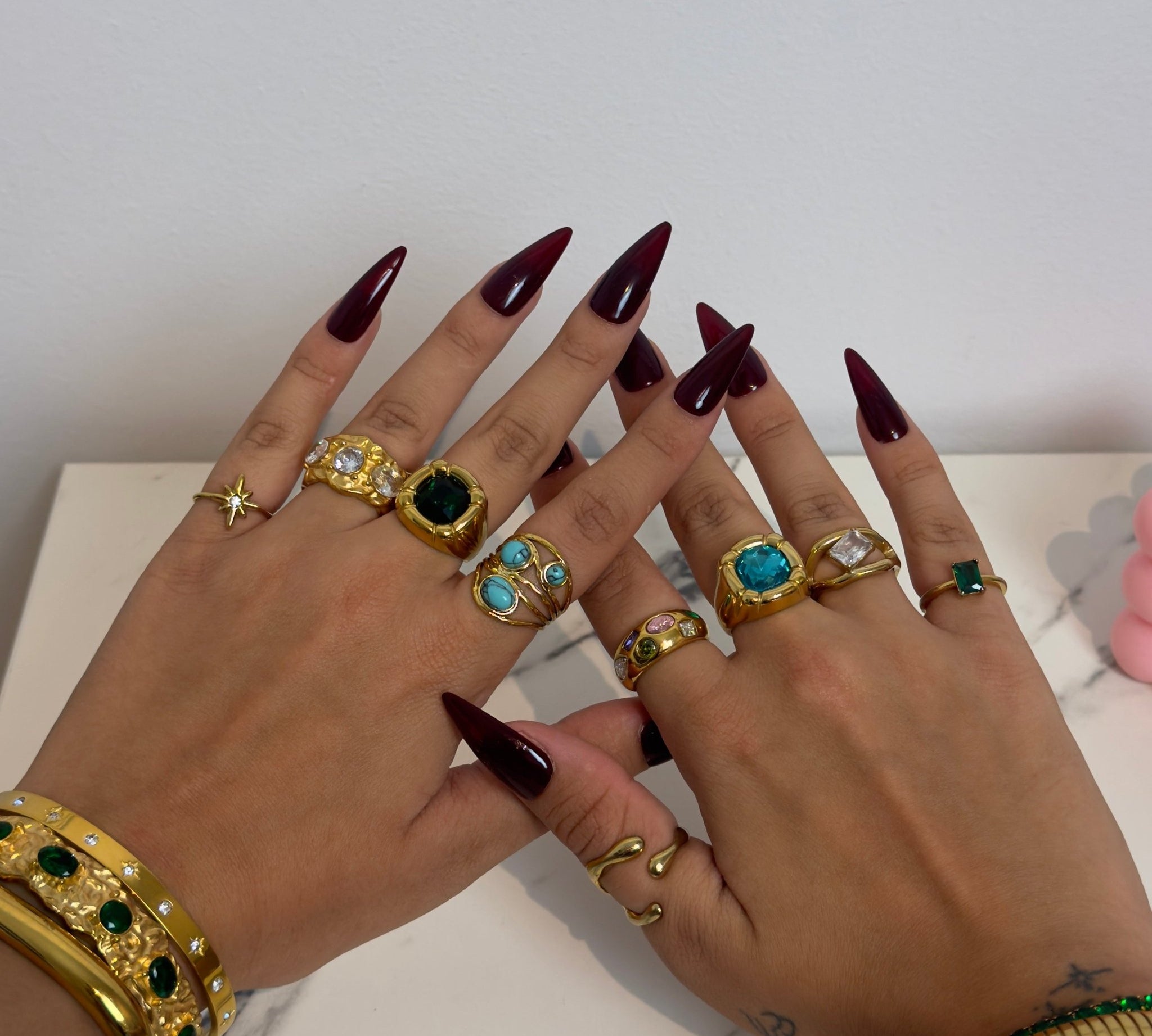 Turquoise Treasure Ring - ILLUSIVE JEWELS