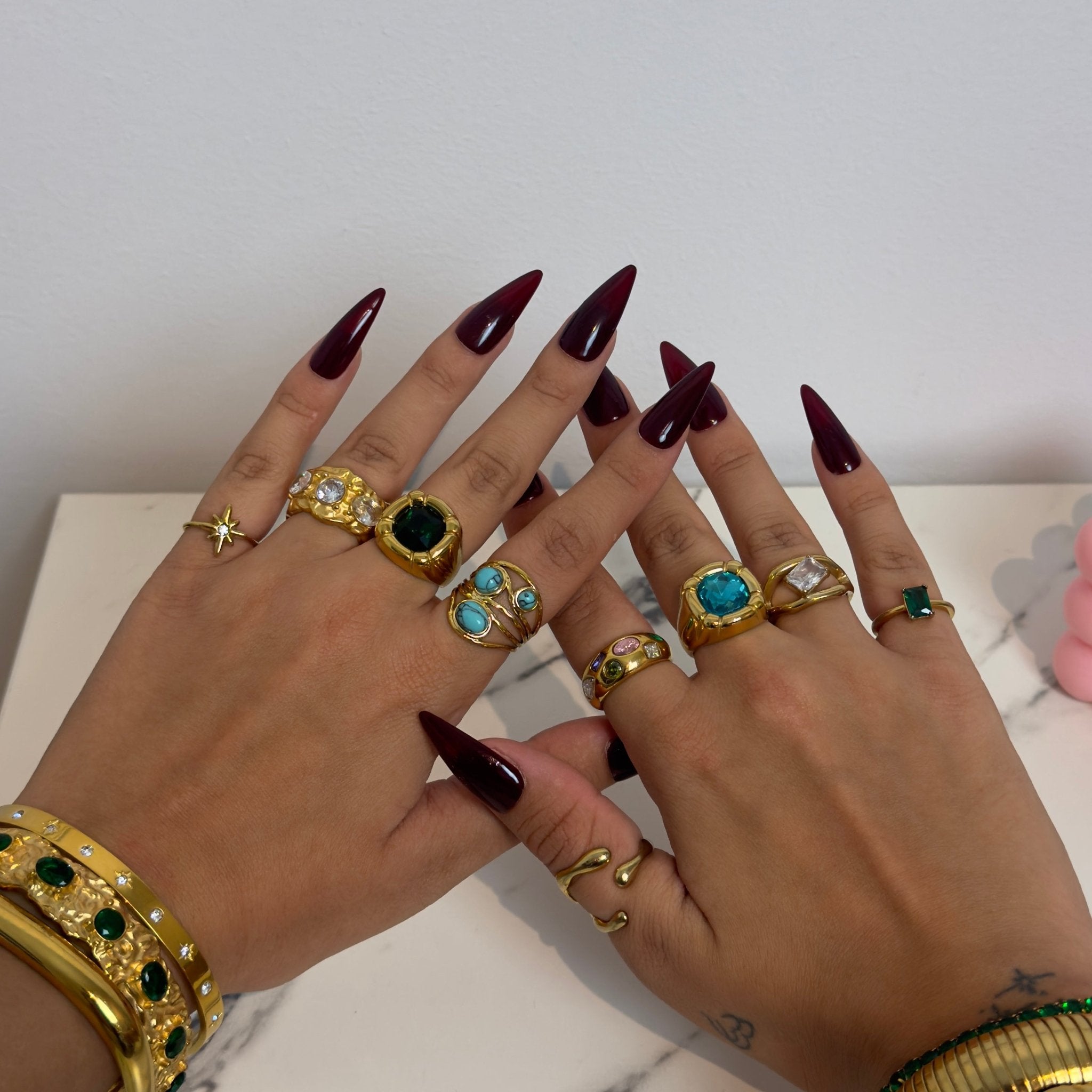 Turquoise Treasure Ring - ILLUSIVE JEWELS