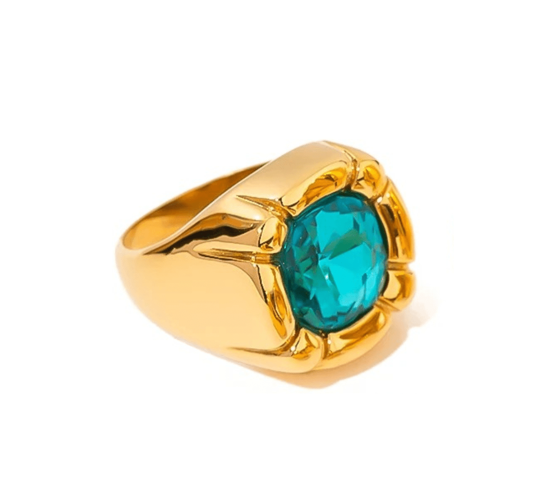 Turquoise Treasure Ring - ILLUSIVE JEWELS