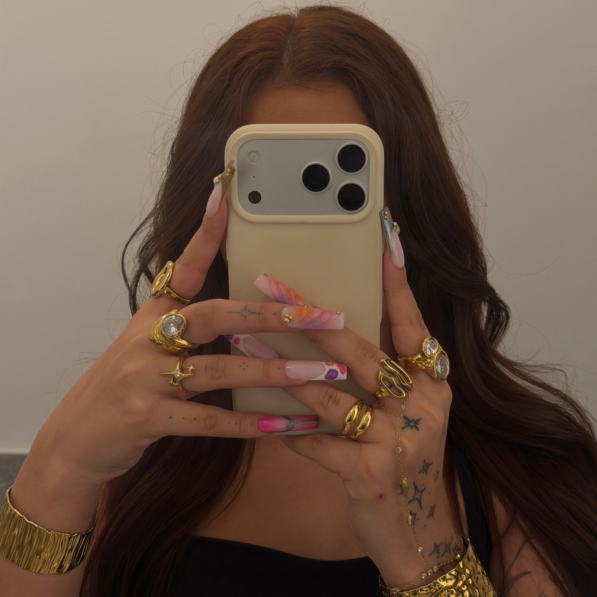 Twinkle Gold Ring - ILLUSIVE JEWELS