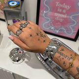 Zuri Silver Bangle - ILLUSIVE JEWELS